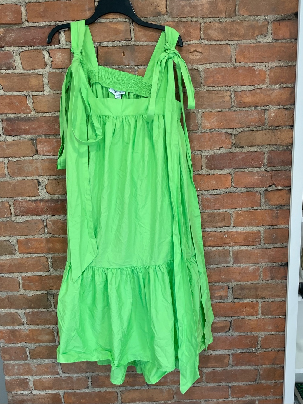 Bright Green Target Christopher John Rogers Babydoll Dress | Like New